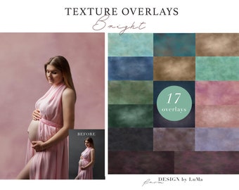 17 superposiciones digitales brillantes de bellas artes, textura digital, textura digital de Photoshop