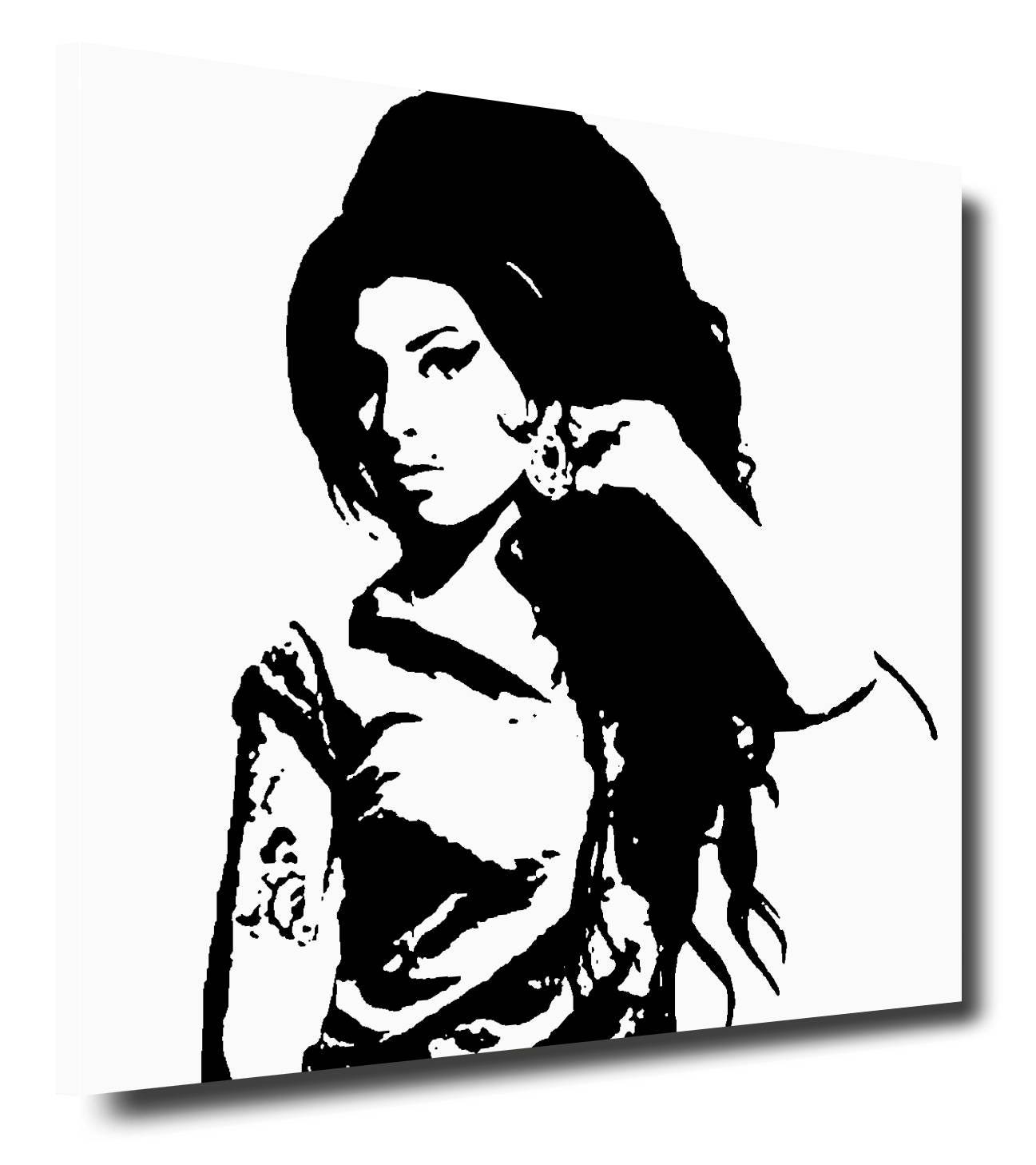 Amy Winehouse Pop Art Canvas – MelTy Art