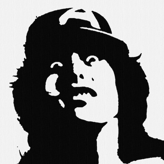 Spreek uit spanning Beschikbaar AC/DC Angus Young Acdc Modern Picture Hand Painted Pop Art - Etsy