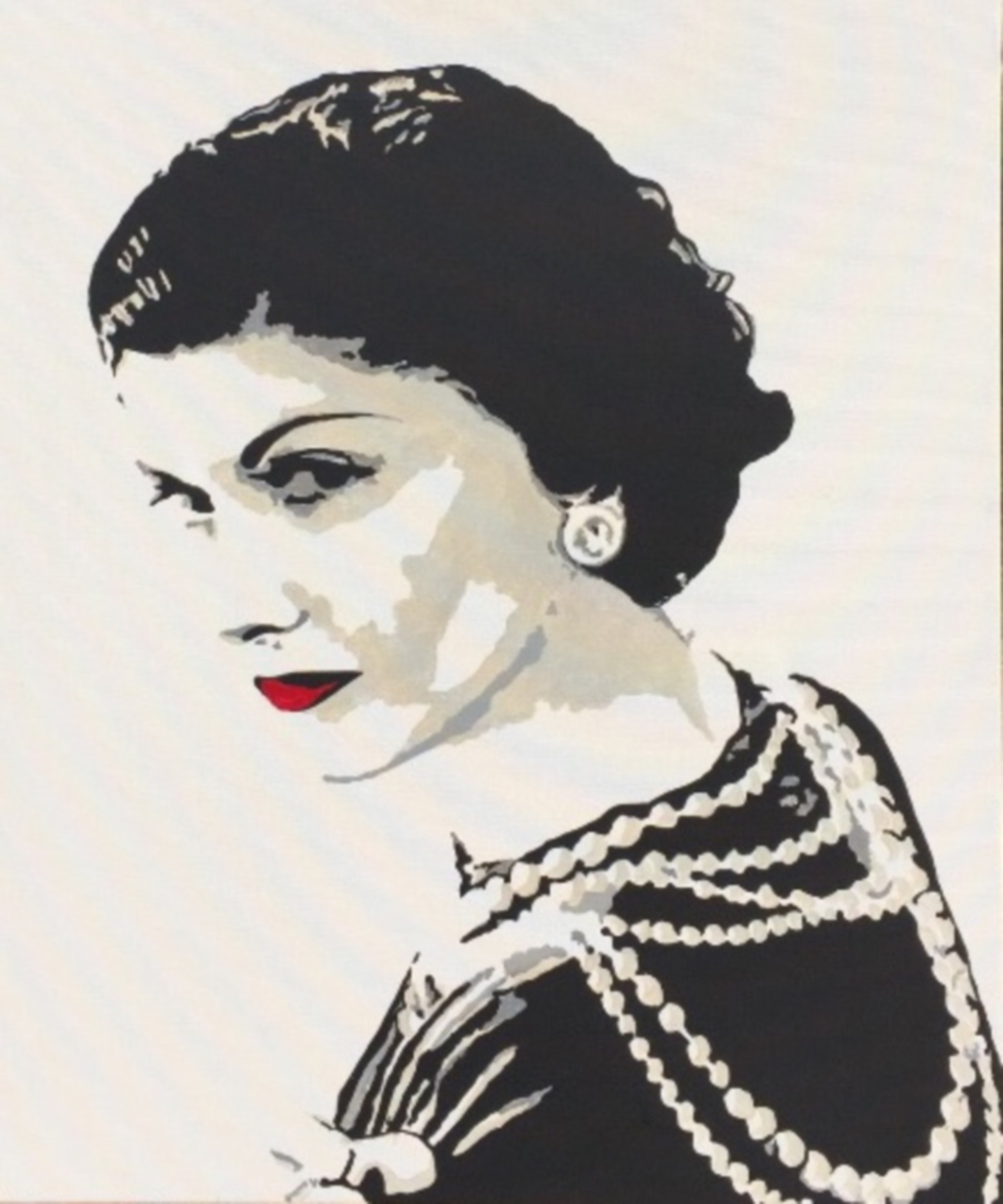 Coco chanel art