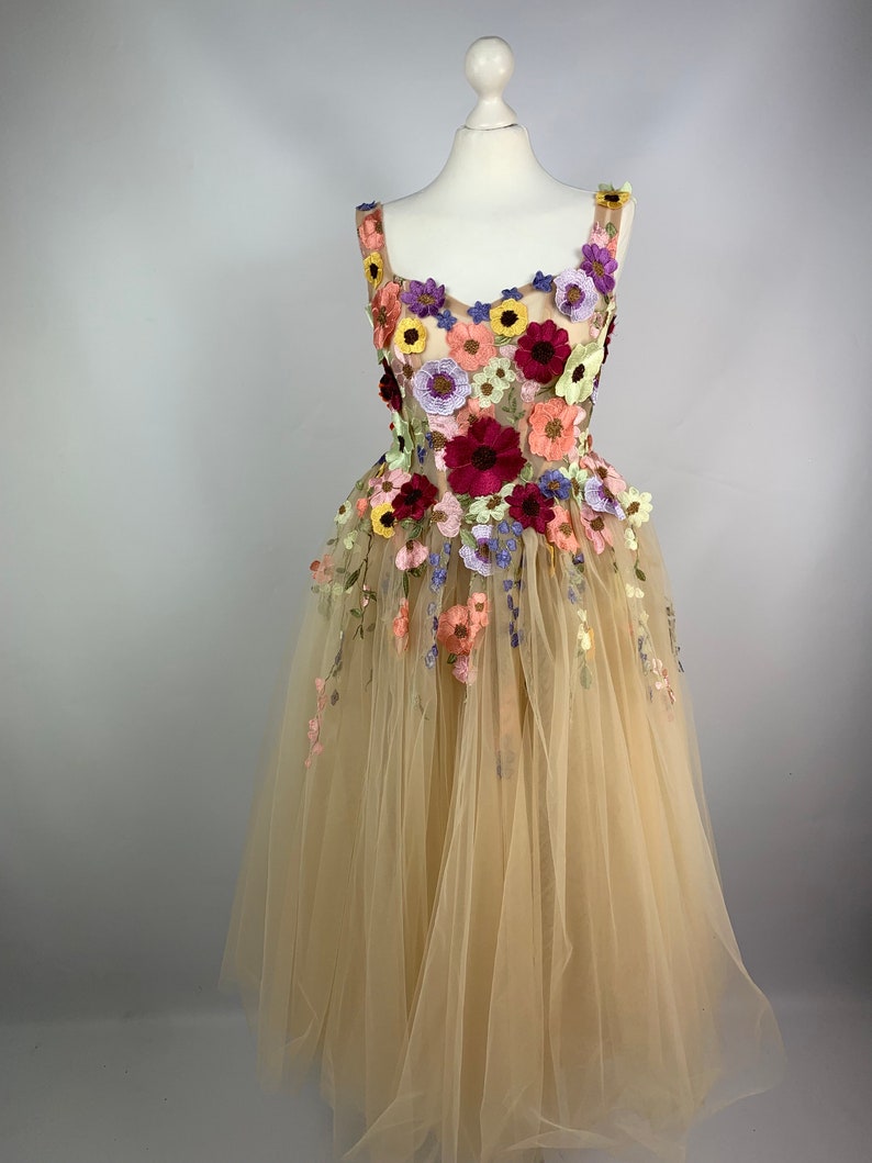 Purple A Line Cute Corset Cocktail Dress with 3D Flowers