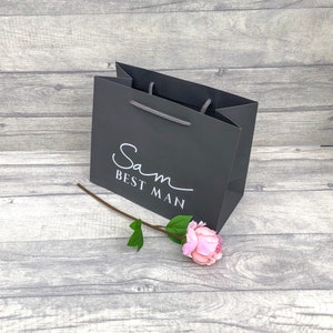 Best Man Gift Bag, Best Man Gift, Groomsman Gift Bag, Personalised Best Man Gift Bag, Father Of The Bride, Father Of The Groom, Usher Gift