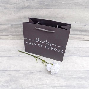 Maid Of Honour Gift Bag, Maid Of Honor Gift Bag, Maid Of Honour Gift, Bridesmaid Gift Bag, Bridesmaid Gift, Flower Girl Gift Bag, Bridesmaid