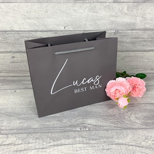 Best Man Gift Bag, Groomsman Gift Bag, Personalised Best Man Gift Bag, Personalised Groomsman Gift Bag, Personalised Gift Bag, Best Man Gift