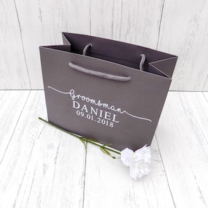 Groomsman Gift Bag, Best Man Gift Bag, Personalised Groomsmen Gift, Best Man Gift, Groomsmen Gifts, Bridal Party Gift Bags, Wedding Gift Bag