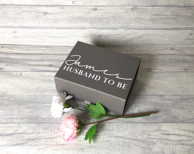 Husband To Be Gift Box, Groom Gift Box, Gift For Groom, Groom Gift, Groomsman Gift Box, Best Man Gift Box, Father Of The Bride Gift, Usher