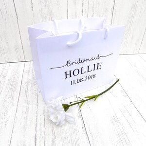 Bridesmaids Gift Bag, Personalised Bridesmaid Gift Bag, Personalised Bridesmaid Gift Bag, Bag For Bridesmaids, Wedding Party Gift Bags