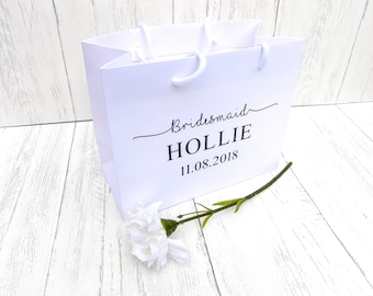 Bridesmaids Gift Bag, Personalised Bridesmaid Gift Bag, Personalised Bridesmaid Gift Bag, Bag For Bridesmaids, Wedding Party Gift Bags