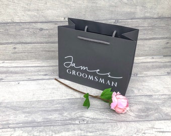 Groomsman Gift Bag, Best Man Gift Bag, Father Of The Bride Gift Bag, Father Of The Groom Gift Bag, Page Boy Gift Bag, Usher Gift Bag, Bridal
