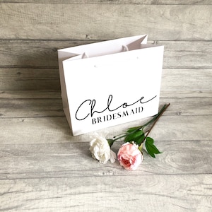 Bridesmaid Gift Bag, Maid Of Honour Gift Bag, Flower Girl Gift Bag, Maid Of Honour Gift Bag, Mother Of The Bride Gift Bag, Bridesmaid Gift