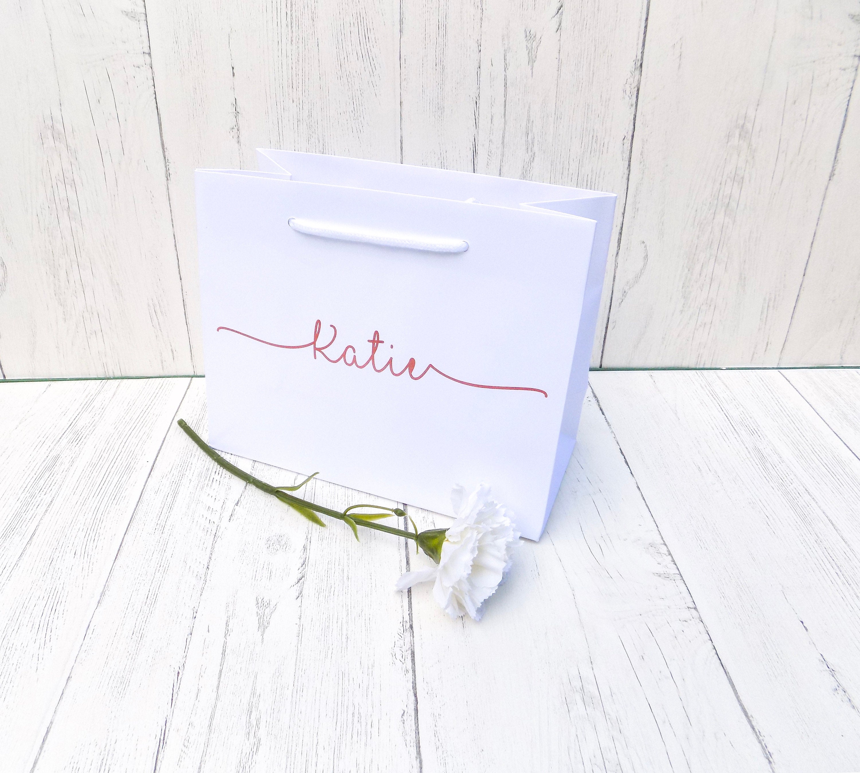 Maid of Honor Gift Bags Bridesmaid Gift Bags Bridal Party Etsy UK