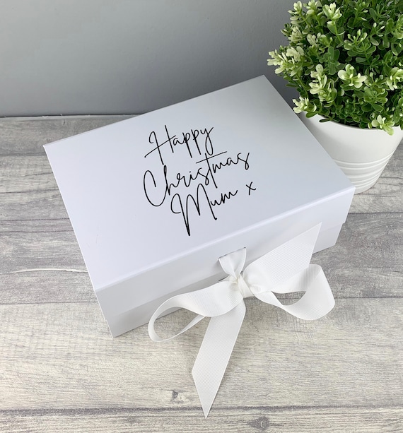 Personalised Christmas Gift Box Personalised Birthday Gift Box