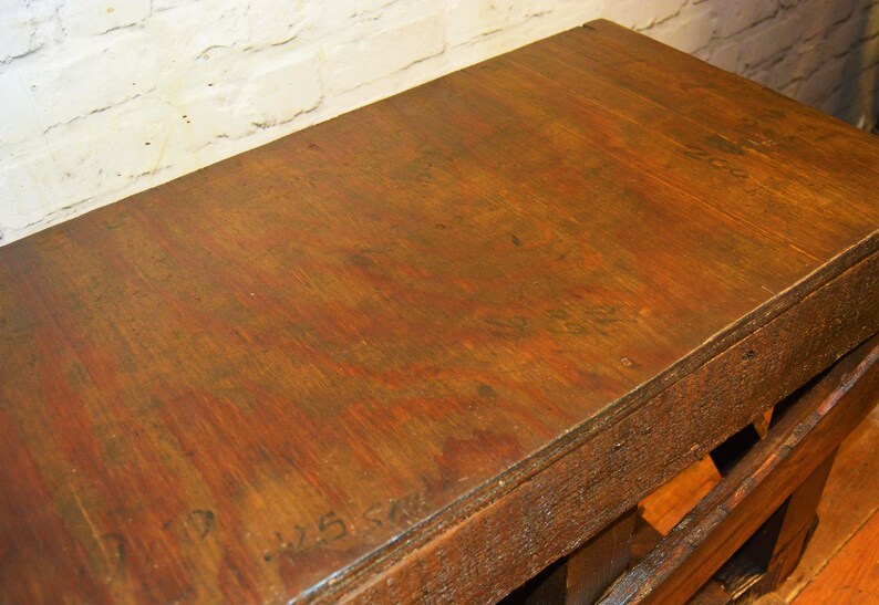 2 disponible industrial pitch pino mesa antigua cocina isla de | Etsy