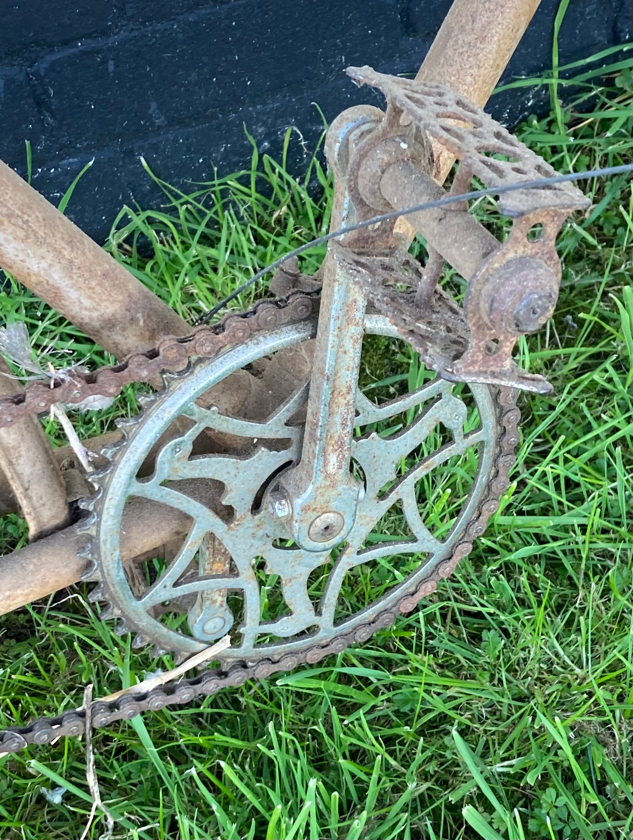 1930s Mens Raleigh Vintage Path Racer Bicycle Cycle Road Antique Retro ...