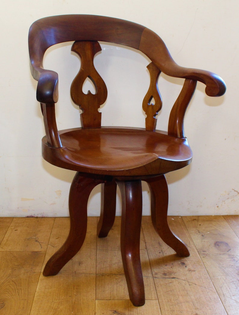 Wood Swivel Antique Wooden Swivel Desk Chair  . Check Out The Wooden Swivel Desk Chair And See How It Fits!