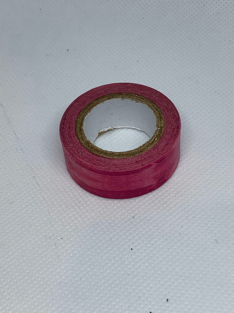 Hearts Washi Tape Adhesive Red Washi Tape Decorative Tape Gray and Pink Washi Tape
