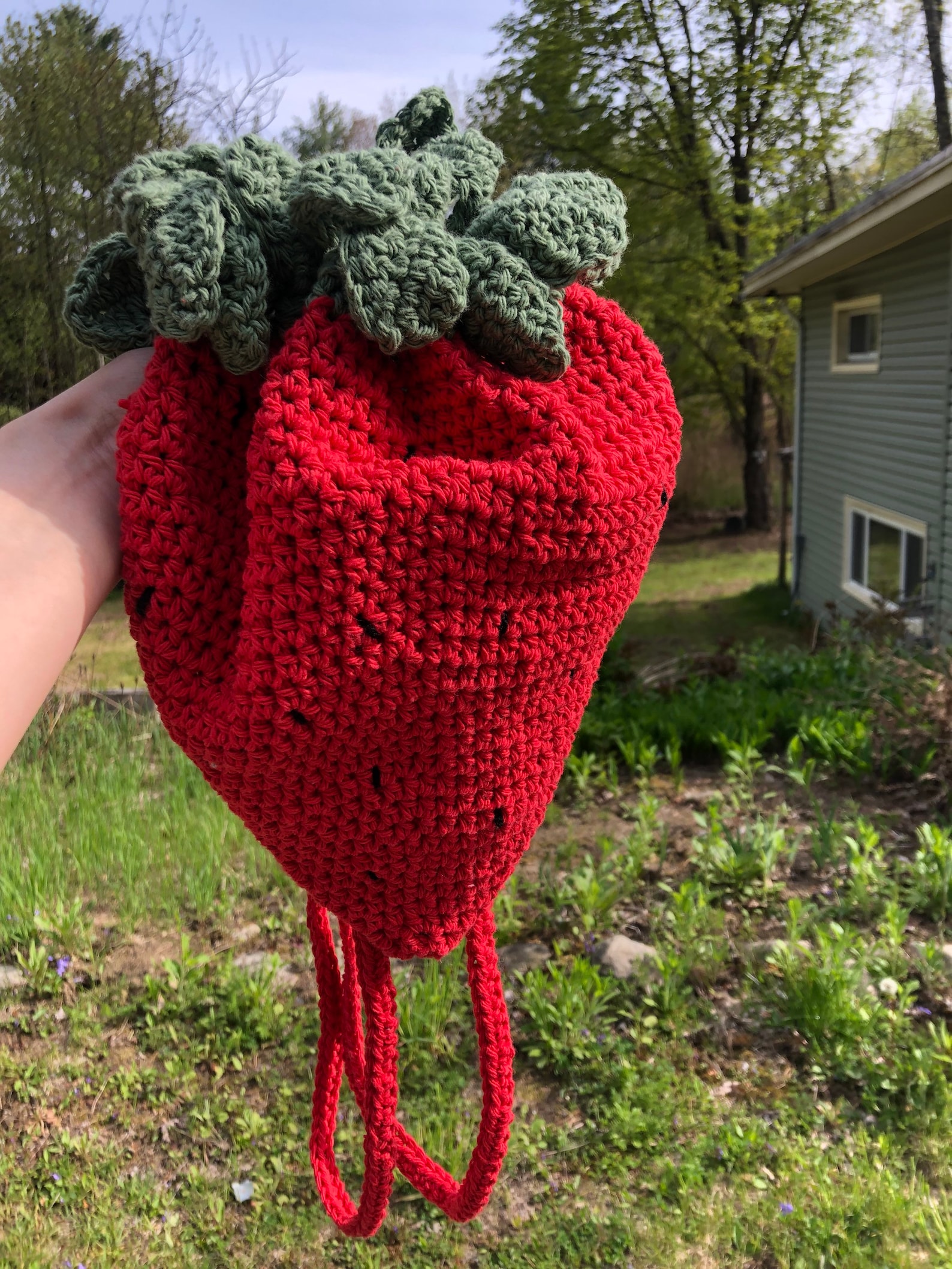 Strawberry Crochet BagBerry BagCottagecore mode Etsy