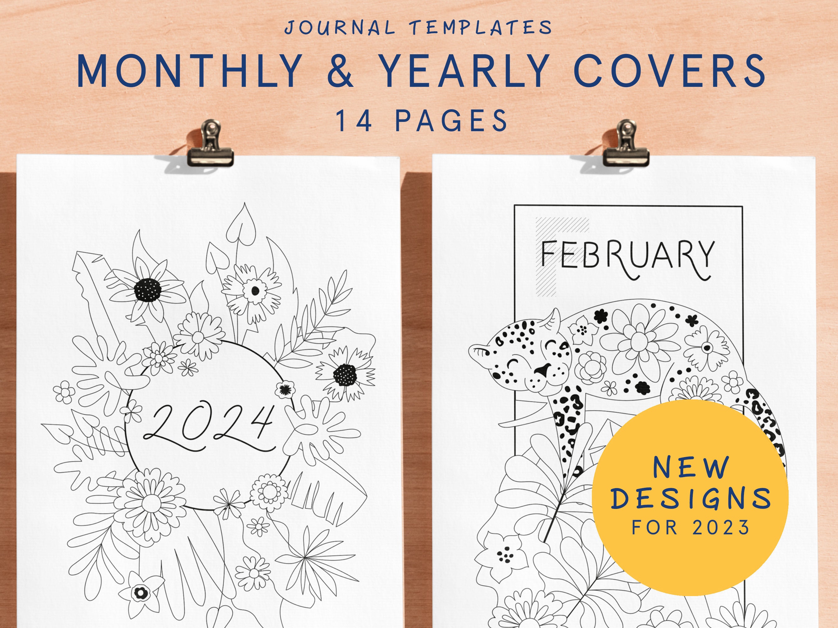 Free 2024 Bullet Journal Printables To Start The Year Right