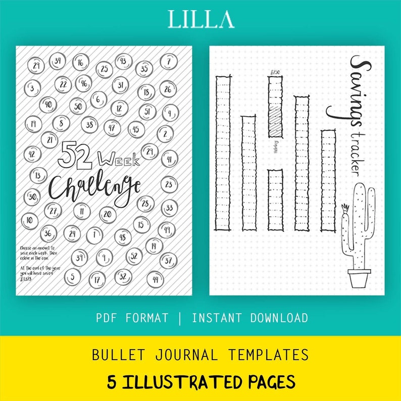 Bullet Magazine Templates Printable Collections Webpages Financial Cost savings Finance Tracker Finances Planner Bujo Include 2019 Refill website page picture about Bullet Journal Template Printable named Bullet Magazine Templates Printable Collections Webpages Monetary Financial savings Finance Tracker Finances Planner Bujo Increase 2019 Refill site