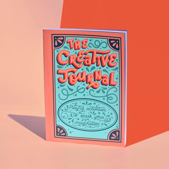 Creative Journal: Visual activity book for micro journaling, drawing prompts and writing exercises to log everyday memories and adventures