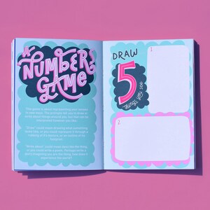 Creative Journal: Visual activity book for micro journaling, drawing prompts and writing exercises to log everyday memories and adventures image 4