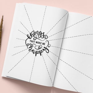 Mall för Mindful Journal: Mål- och tacksamhetsplanerare (PDF-nedladdning) bild 4