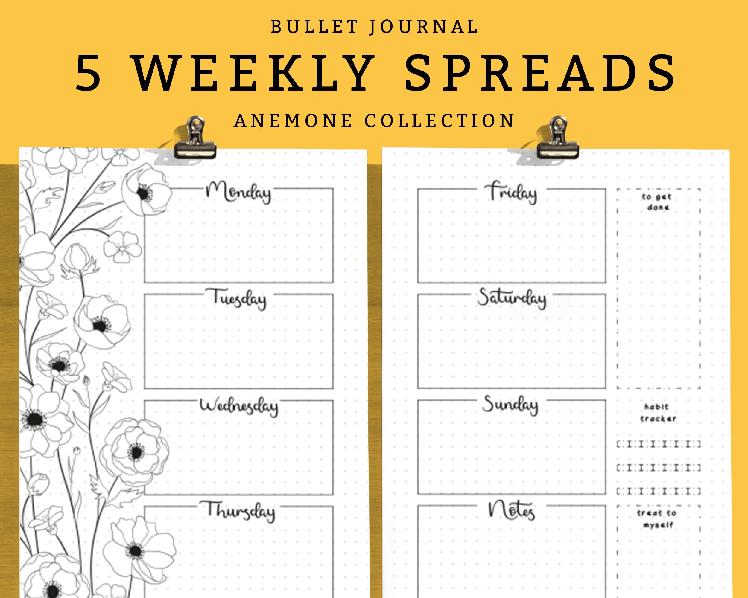 Space Printable art Printable Calendar Bujo Printable Year round ...