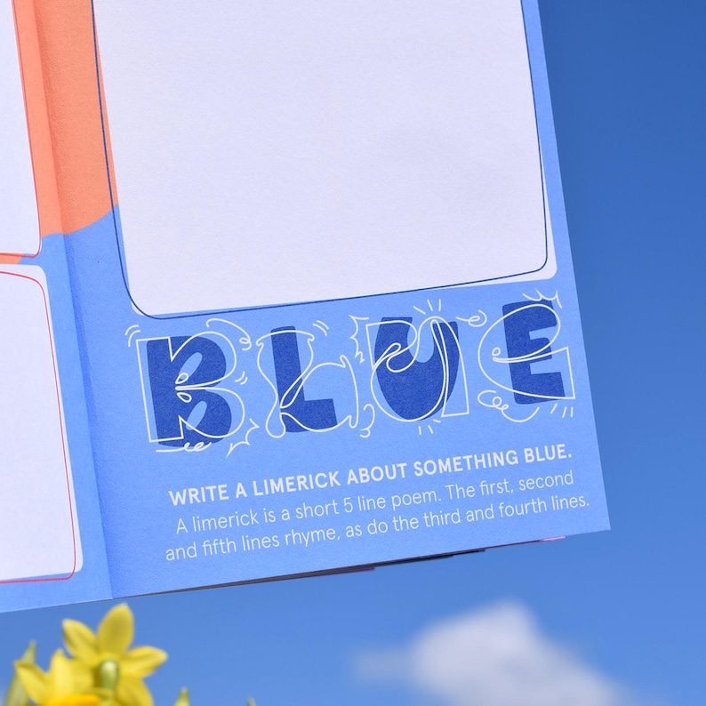Creative Journal: Visual activity book for micro journaling, drawing prompts and writing exercises to log everyday memories and adventures image 8