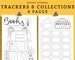 TRACKERS & COLLECTIONS | Printable Bullet Journal Templates | 2023 | Planner Insert Refill page | Instant Download | Bujo Starter Kit 