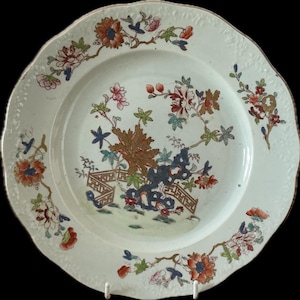 Antique Mason’s ironstone plate