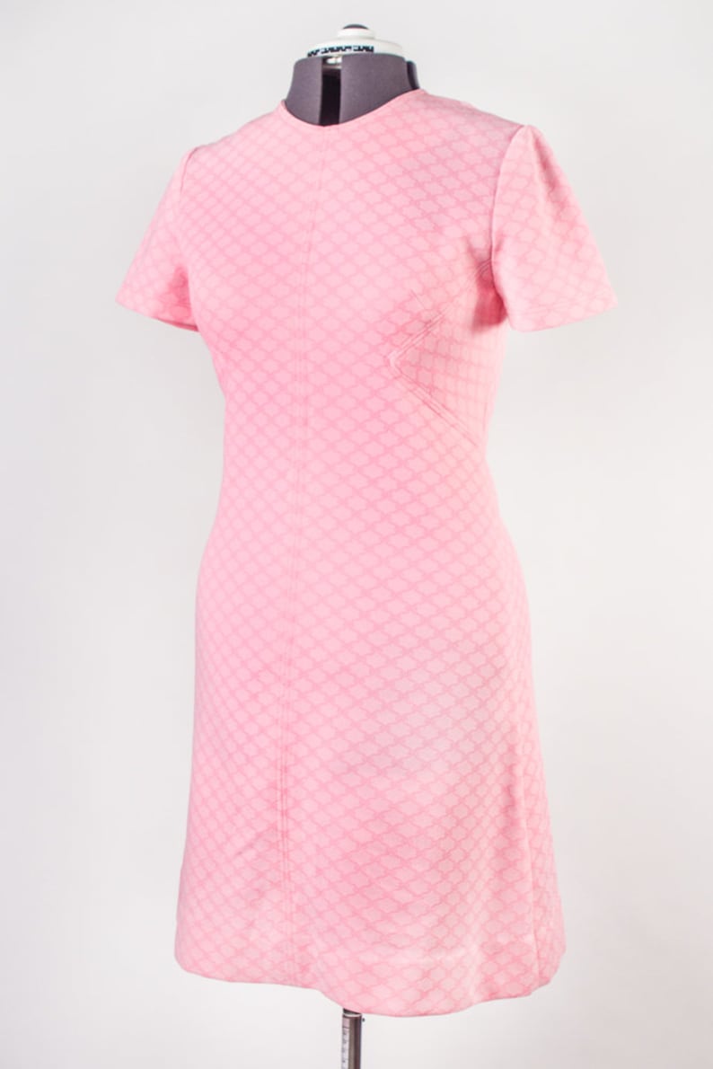 Bubblegum Pink Shift Dress