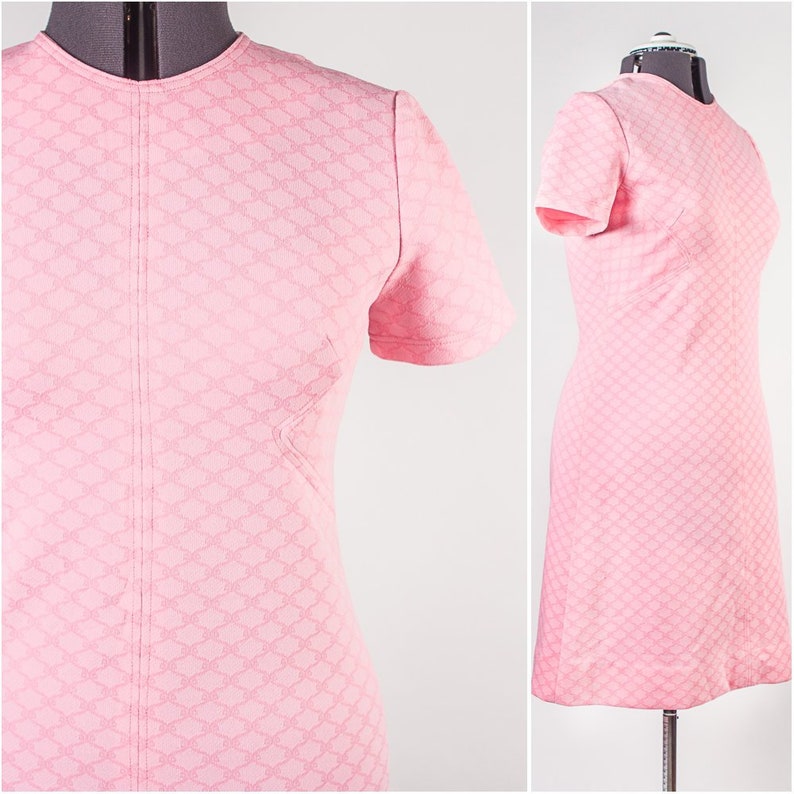 Bubblegum Pink Shift Dress