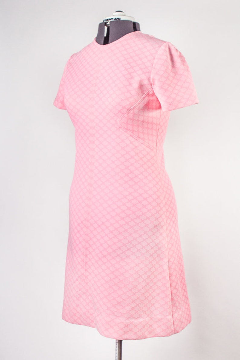 Bubblegum Pink Shift Dress