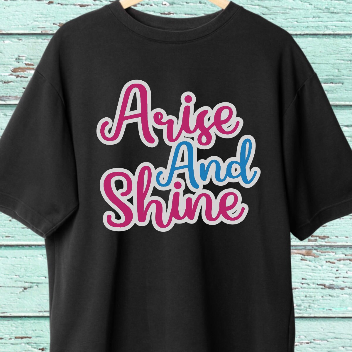 Arise and Shine Rhinestones and SVG File - Etsy