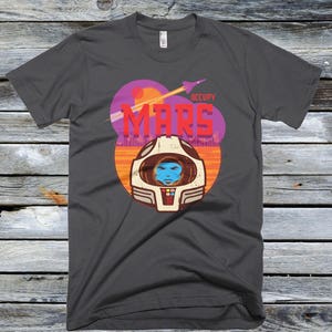 Occupy Mars Shirt - Mars Space Themed T-shirt, Occupy Mars