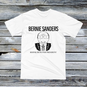 Bernie Sanders Shirt Punk Rock Inspired - Bernie Runs for President - Descendents