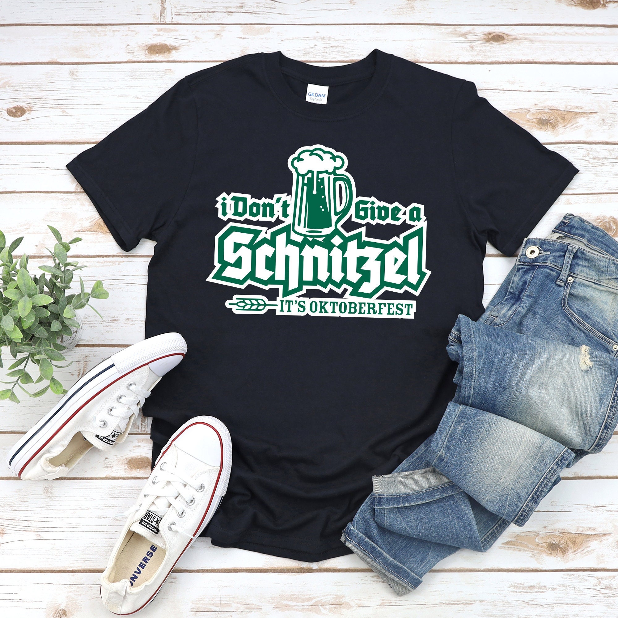 I Don't Give A Schnitzel Shirt - Oktoberfest Shirts, Prost, Beer Shirts