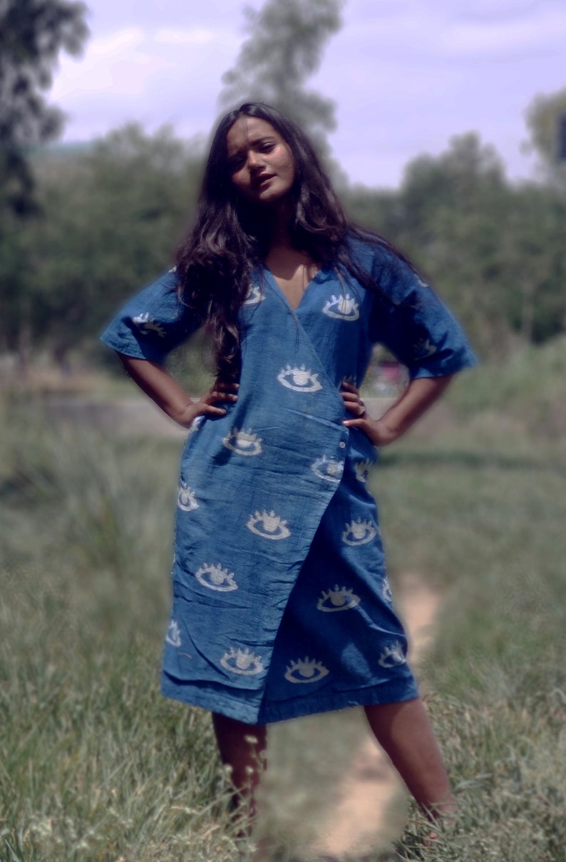 Chandni Upcycled Kala Cotton Dress