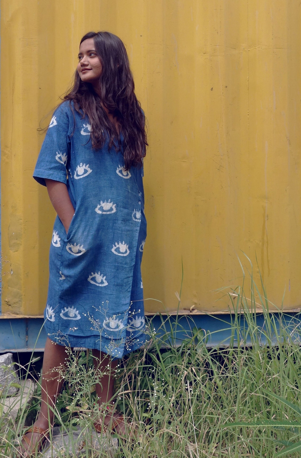 Checkmate Kala Cotton Frill Dress main image 0