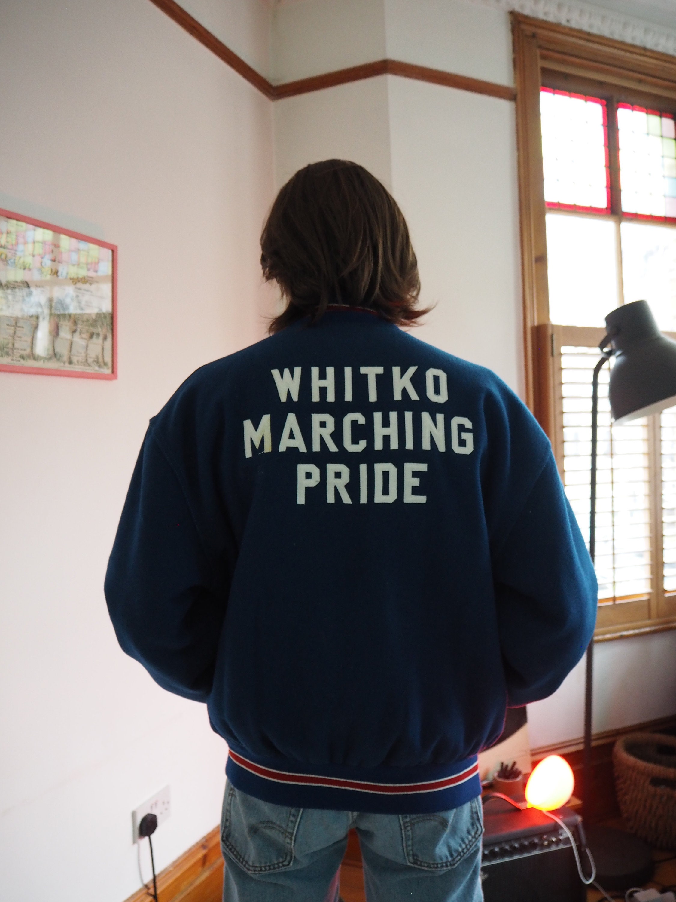 1980s Marching Band Varsity Jacket Etsy