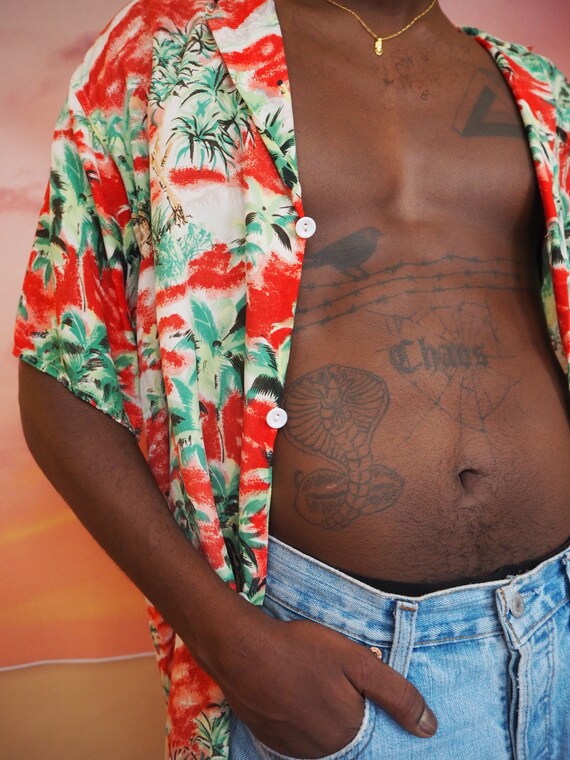 True Vintage 1950s Hawaiian Shirt