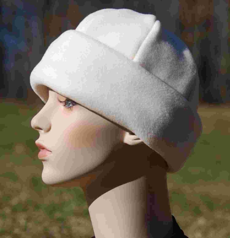 PDF 2 Hats PATTERN Polar Fleece Cap Hat Etsy Canada