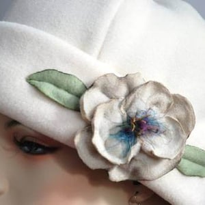 PDF, 2 patterns, FLOWER TUTORIAL, 2 hat patterns , pill box hat, polar fleece hat pattern