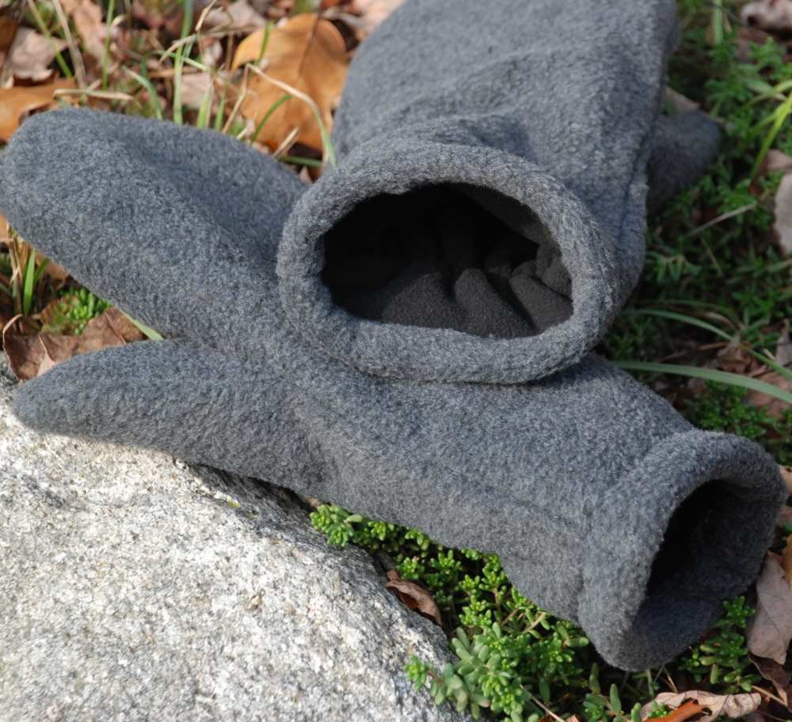 PDF PATTERN LARGE Mittens Double Layer Fleece Mitten Etsy