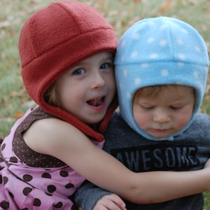 PDF Schnittmuster, BABY HOOD, Kindermütze, Wintermütze Schnittmuster