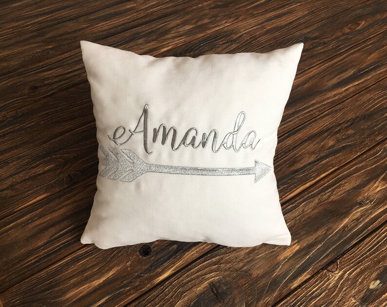 Monogram Pillow Covers Custom Pillowcase Personalized Name Initial