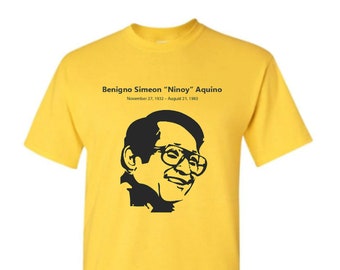 Philippine Ninoy Aquino Vinyl Graphic Tee