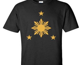 Philippine Three Stars And Sun Vinyl Tee