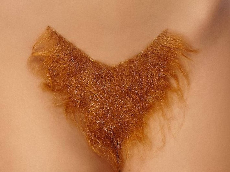 Realistic Big V ginger Merkin Pubic decoration 022MLBV Etsy