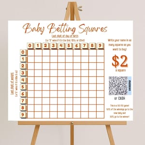 Piazze per scommesse sul baby shower